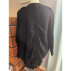 Gigio Black Cardigan Sweater Jacket